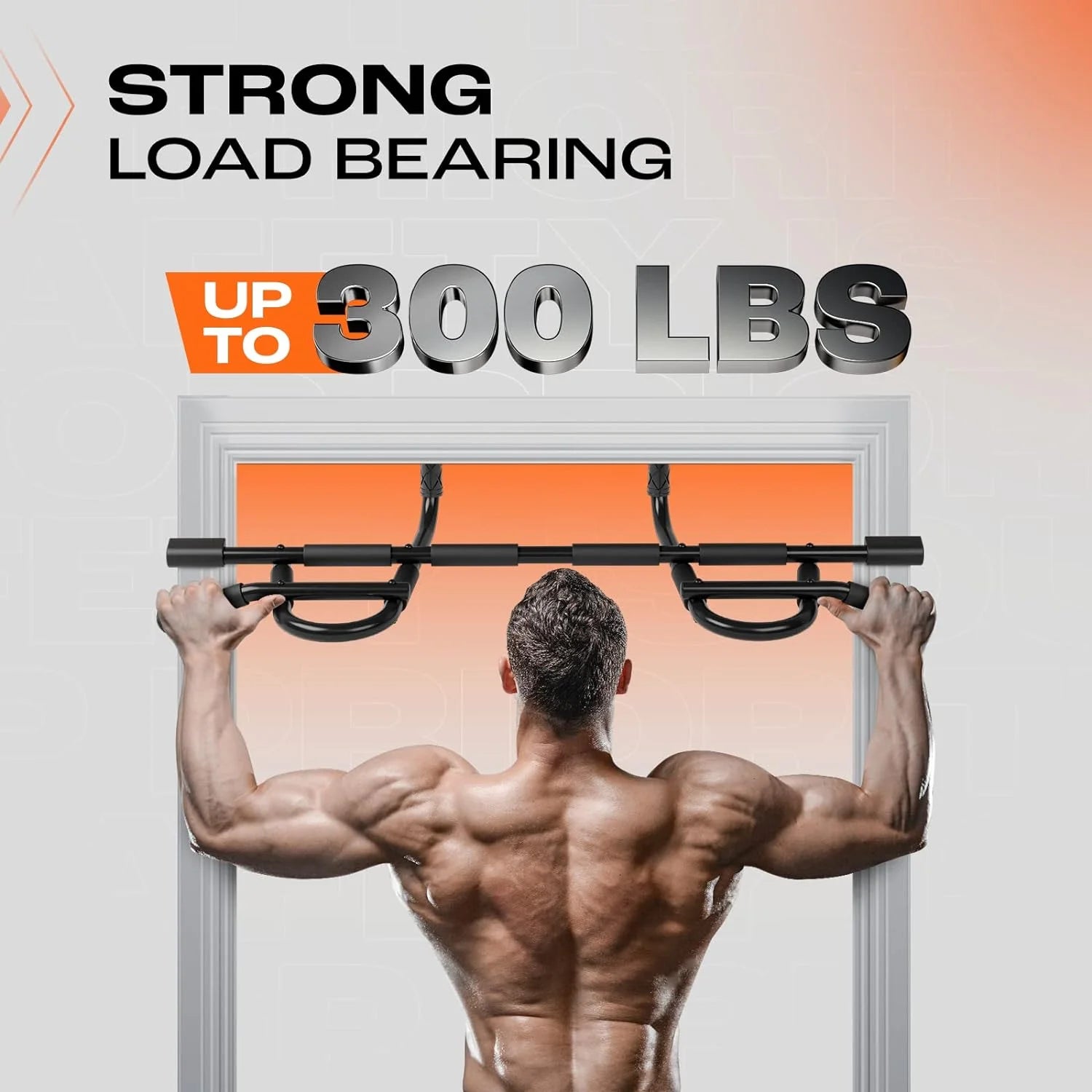 Professional Doorway Pull-Up Bar with Heavy-Duty Construction and Multi-Grip Options